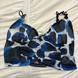 Garage cropped top size small